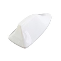 Antena auto activa AM - FM tip SHARK TAIL culoare ALB