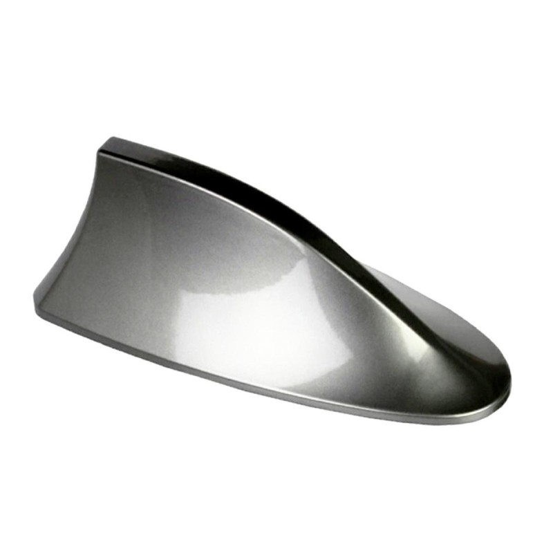 Antena auto activa AM - FM tip SHARK TAIL culoare GRI ARGINTIU - AVX-AK322D - AVEX