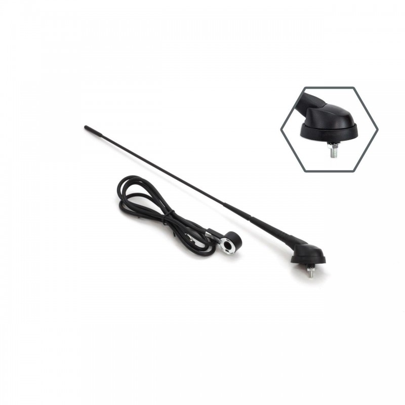 Antena radio auto universala 40cm ANT06 - AVX-AM01297 - AMIO