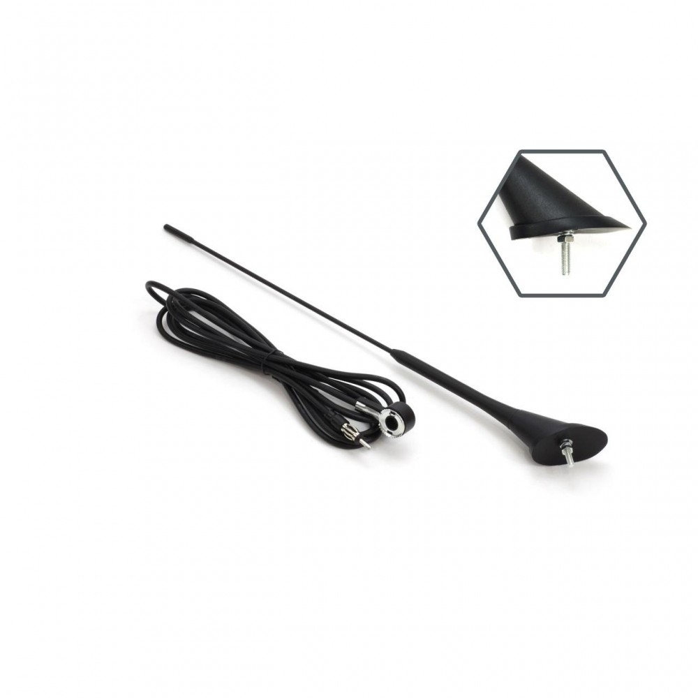 Antena radio auto universala 40cm ANT07 - AVX-AM01507 - AMIO