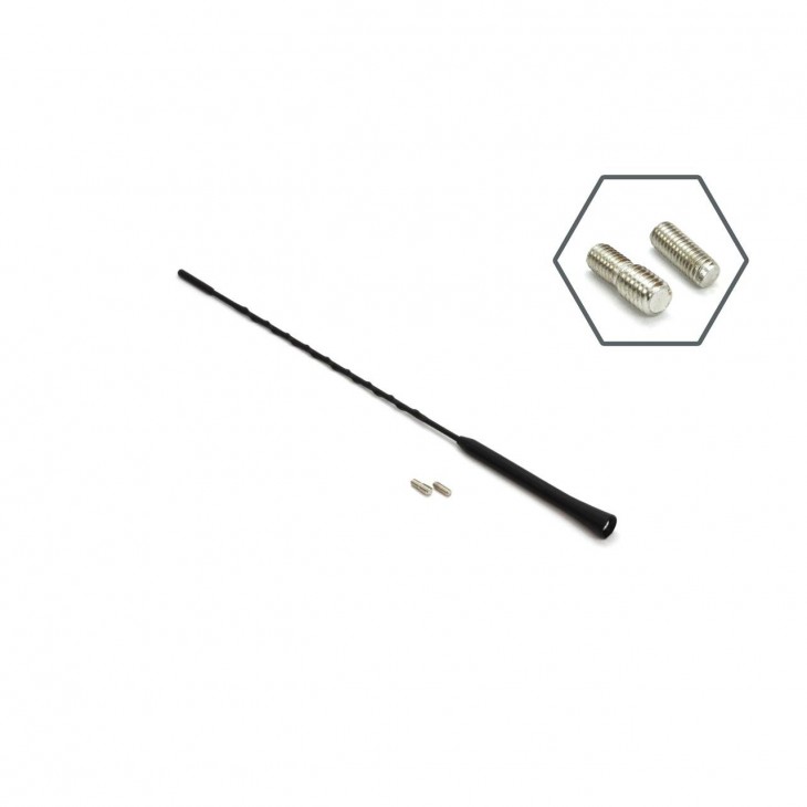 Antena radio auto universala 41cm  5/6mm  ANTM02 - AVX-AM01129 - AMIO