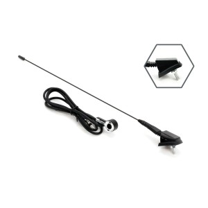 Antena radio auto universala 41cm cu adaptor 5mm ANT01