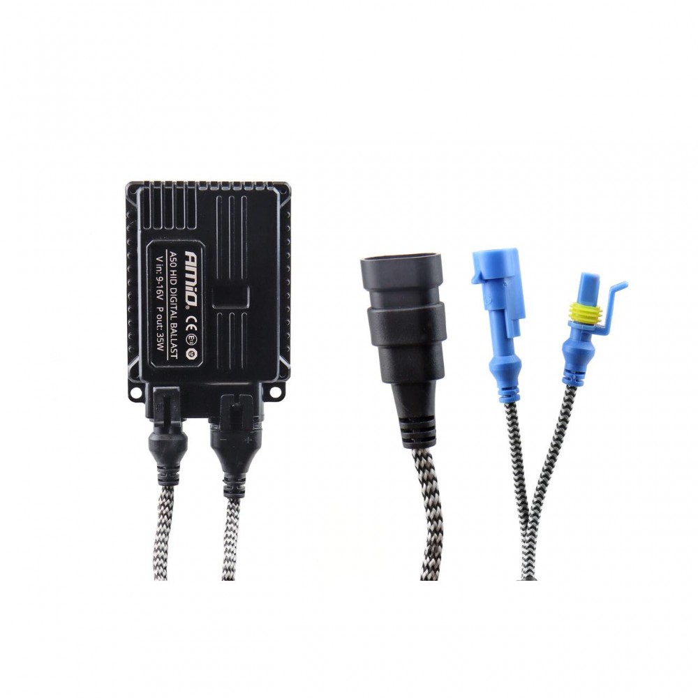 Balast (droser) instalatie Xenon CANBUS, Model A50, 35W, 9V-16V, versiune SLIM - AVX-AM01548 - AMIO
