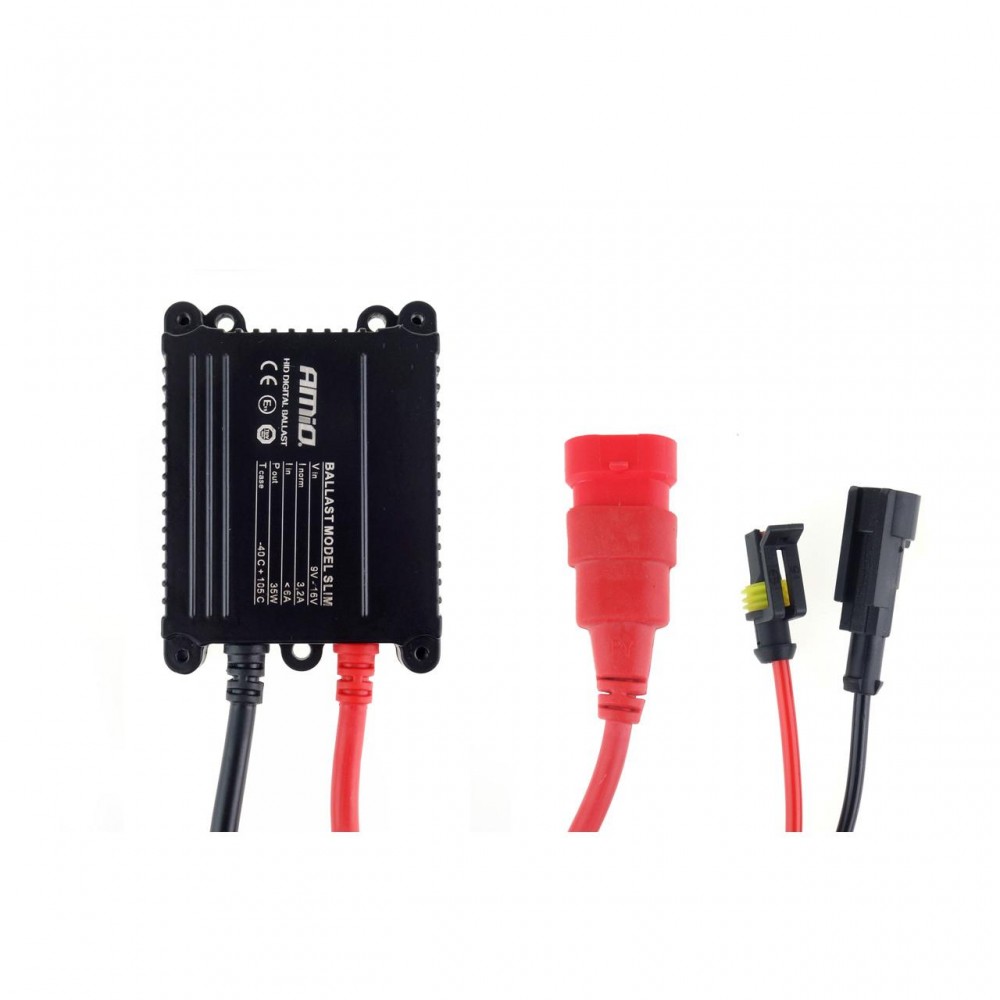 Balast (droser) instalatie Xenon NON-CANBUS, 35W, 9V-16V, versiune SLIM - AVX-AM01545 - AMIO