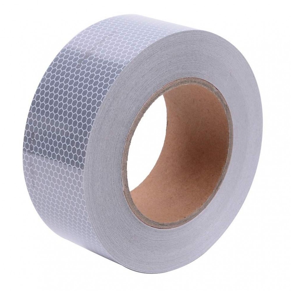 Banda reflectorizanta adeziva tip fagure - ALBA (rola 5cm x 25m) - AVX-T3708 - AVEX