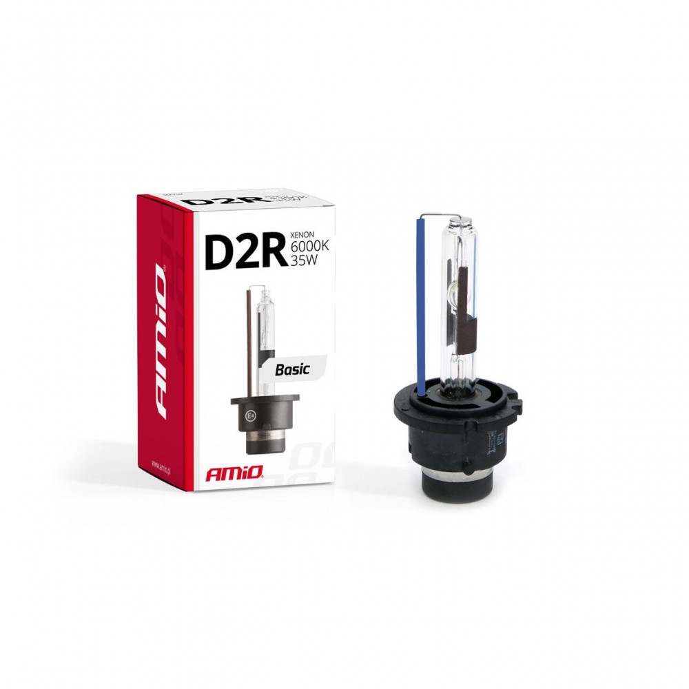Bec auto xenon D2R 6000K Basic - AVX-AM01412 - AMIO