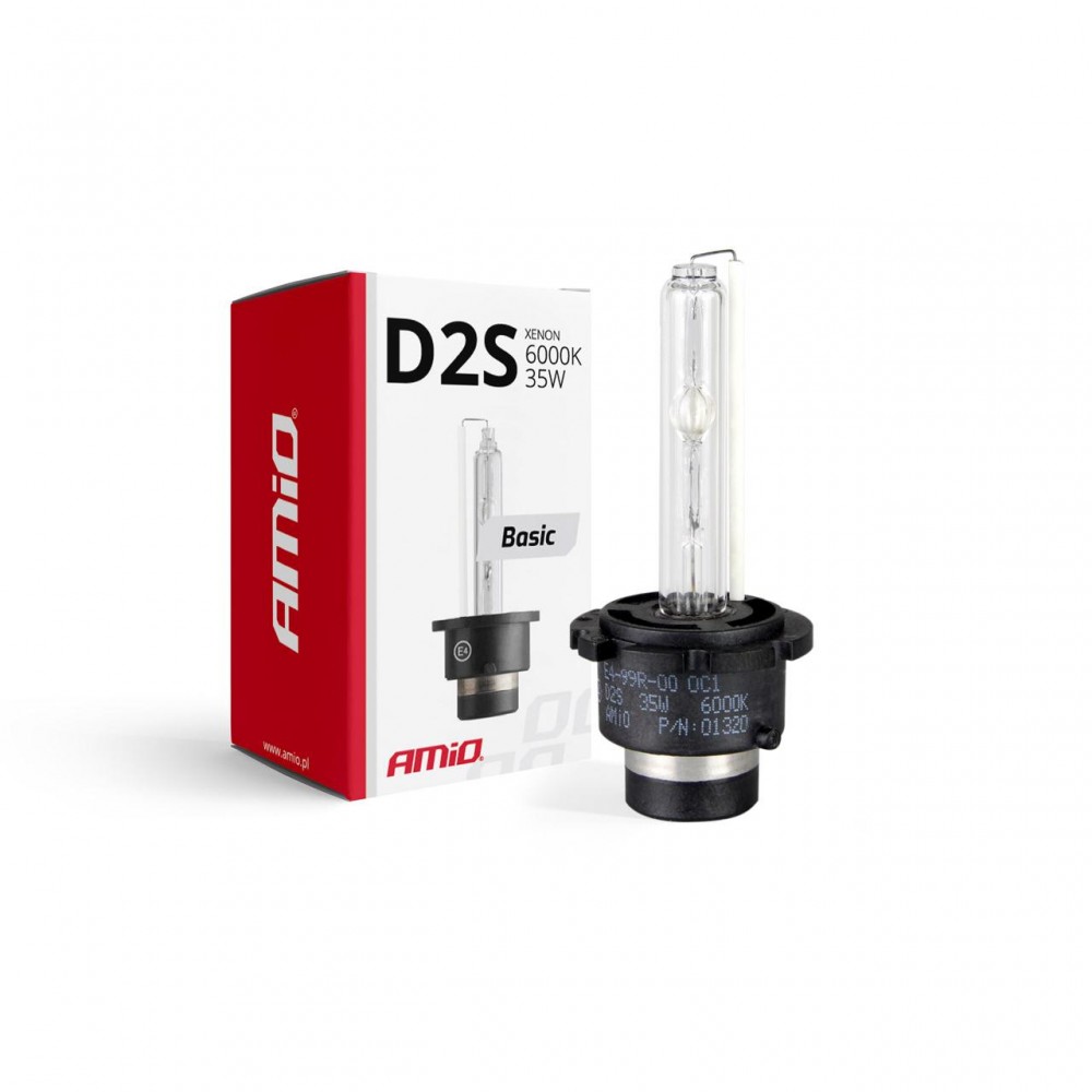 Bec auto xenon D2S 6000K Basic - AVX-AM01320 - AMIO