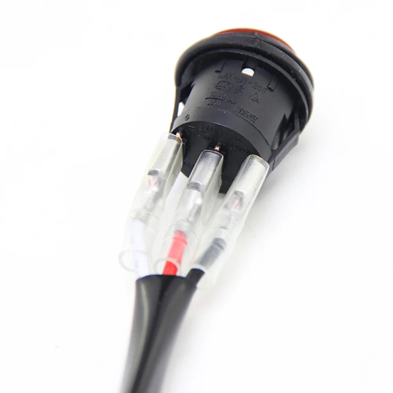 Cablaj cu intrerupator, releu si siguranta pentru montarea barelor sau a proiectoarelor LED