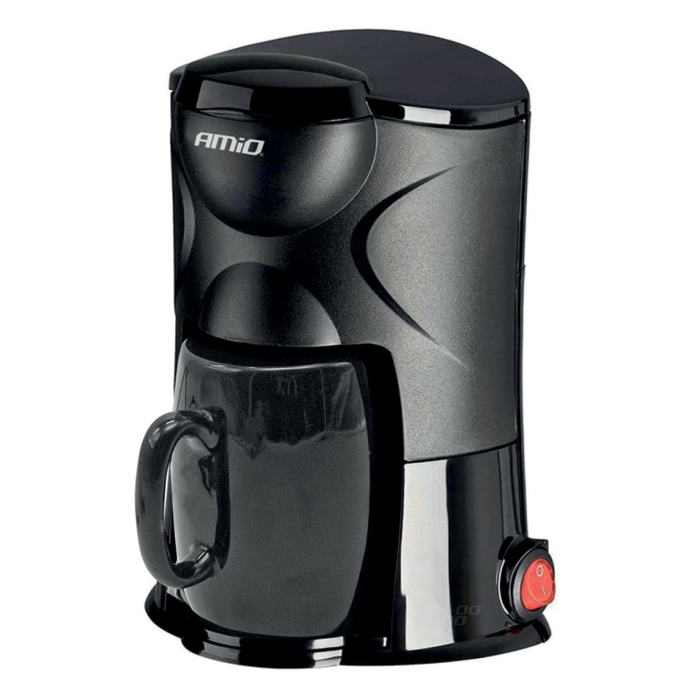 Cafetiera auto pentru TIR, Camion, Autocar, alimentare 24V, putere 250W, volum 150ml - AVX-AM03233 - AMIO