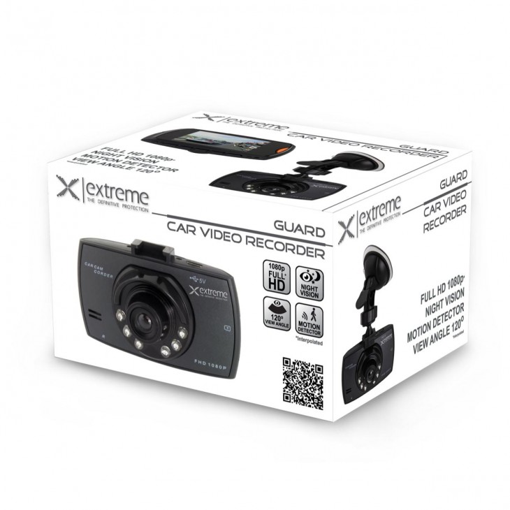 Camera auto DVR XTREME GUARD XDR101 cu ecran LCD 2.4 - AVX-XDR101 - Esperanza