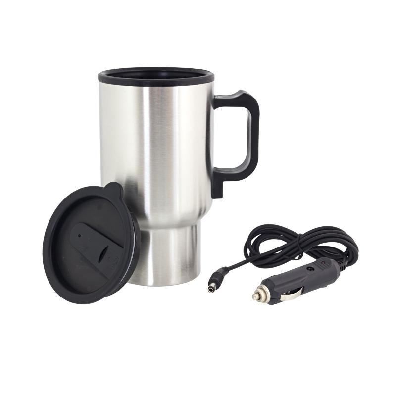 Cana termica din otel cu functie de incalzire, 12V, 400ml - AVX-AG461A - AVEX