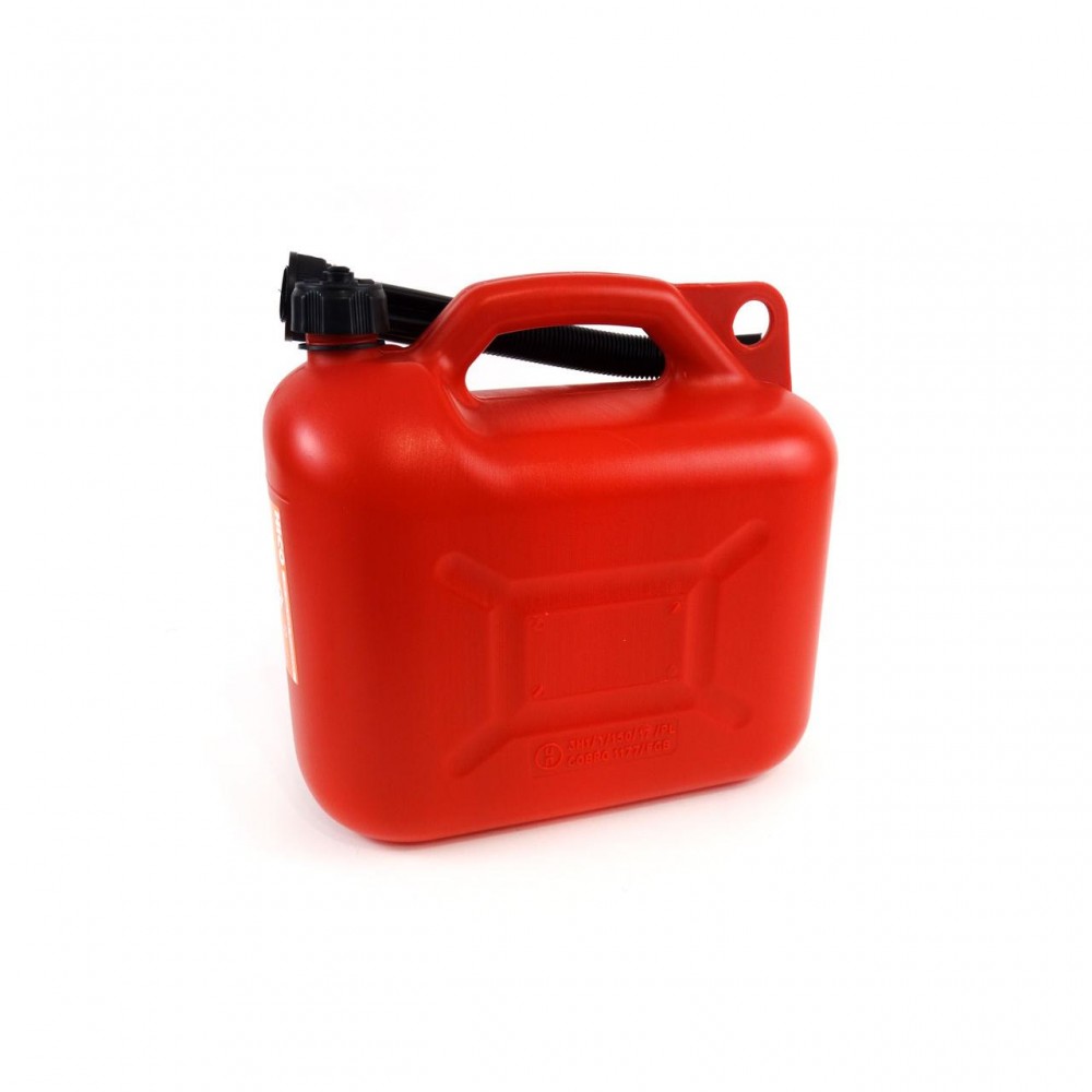 Canistra din plastic pentru combustibil rosie 10L - AVX-AMJ1068 - AMIO