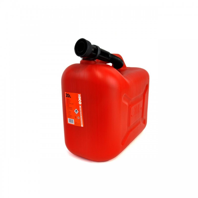 Canistra din plastic pentru combustibil rosie 20L, AMIO