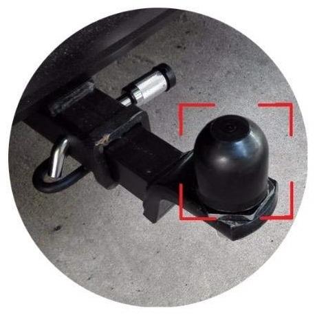 Capac carlig remorcare negru - AVX-AM01215G - AMIO