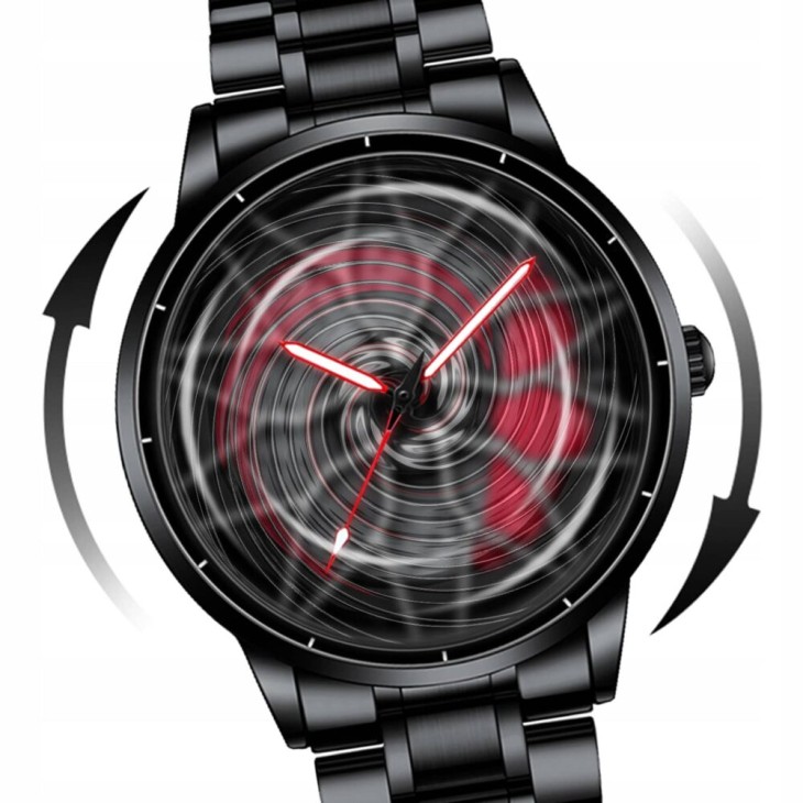 Ceas Sport pentru pasionatii auto, moto, ATV, SSV, model GT-FORZA 1472, culoare rosu + negru