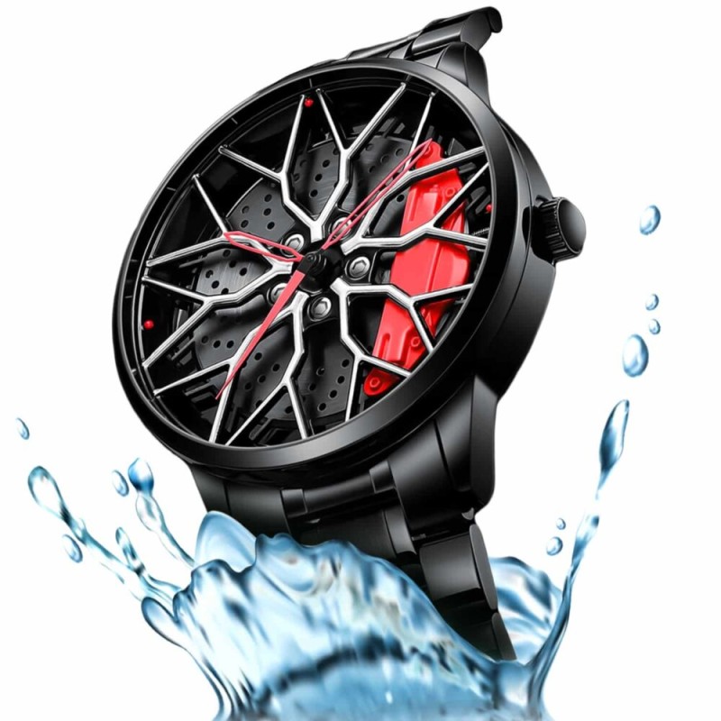 Ceas Sport pentru pasionatii auto, moto, ATV, SSV, model GT-FORZA 1472, culoare rosu + negru - AVX-WT-GT-FORZA-1472 - AVEX