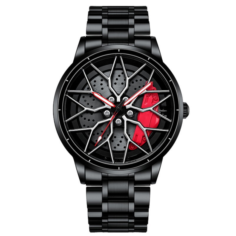 Ceas Sport pentru pasionatii auto, moto, ATV, SSV, model GT-FORZA 1472, culoare rosu + negru - AVX-WT-GT-FORZA-1472 - AVEX