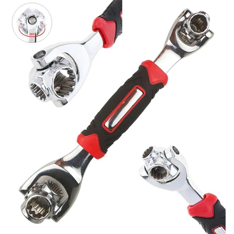 Cheie tubulara universala multifunctionala din metal rezistent, 8-19mm, AVX-AG476B - AVX-AG476B - AVEX