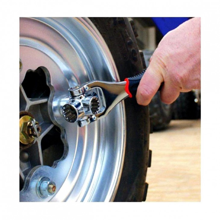 Cheie tubulara universala multifunctionala din metal rezistent, 8-19mm, AVX-AG476B - AVX-AG476B - AVEX