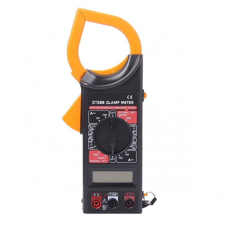 Clampmetru digital cu afisaj LCD, cu husa inclusa (multimetru digital) - AVX-AG102B - AVEX