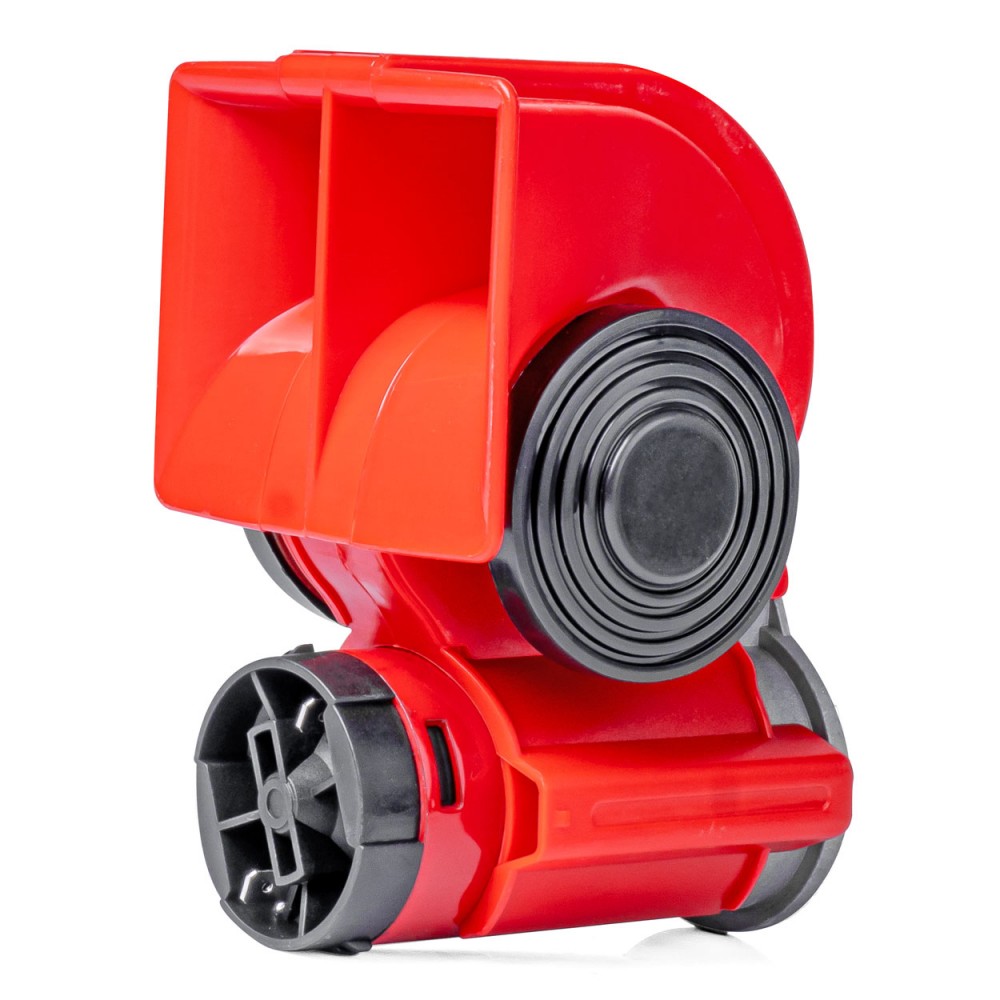 Claxon Bitonal Profesional cu compresor incorporat, model Extra Loud pana la 118 dB, tensiune alimentare 12V - AVX-AM03619 - AMIO