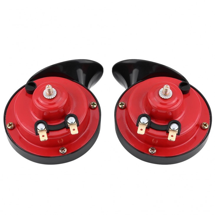 Claxon auto 12V 2 buc CHR-02 - AVX-AM01716 - AMIO