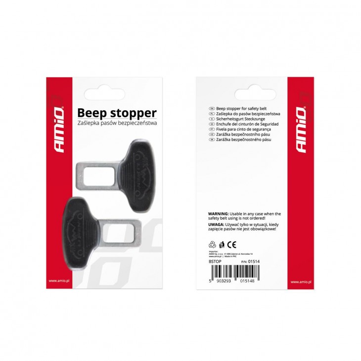Clema centura siguranta pentru oprire alarma centura 2 buc - AVX-AM01514 - AMIO