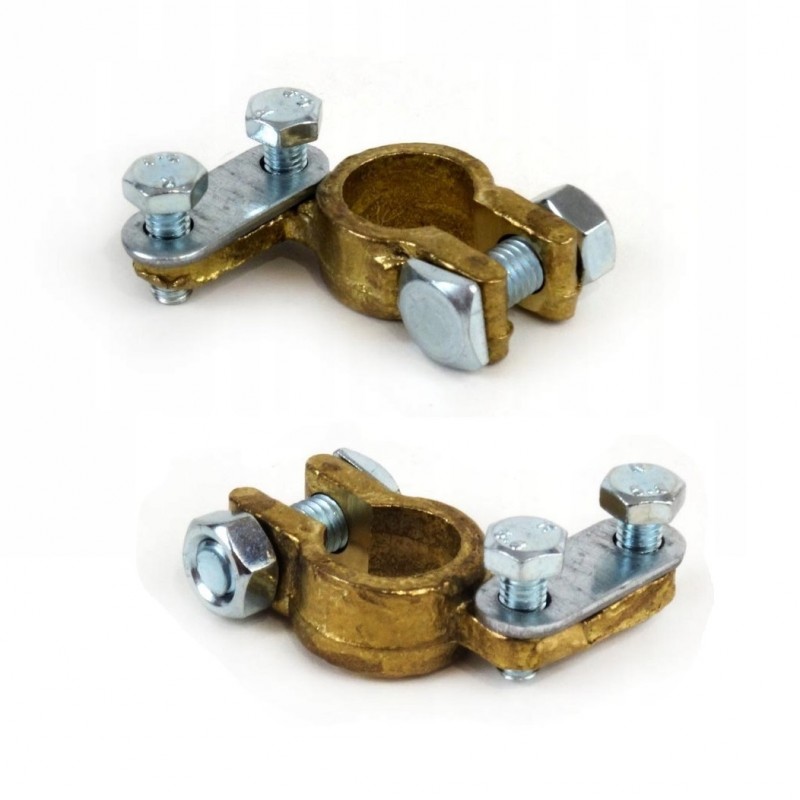 Clema pentru baterie auto din alama 600AMP 2 buc (borne baterie) - AVX-AM01161 - AMIO