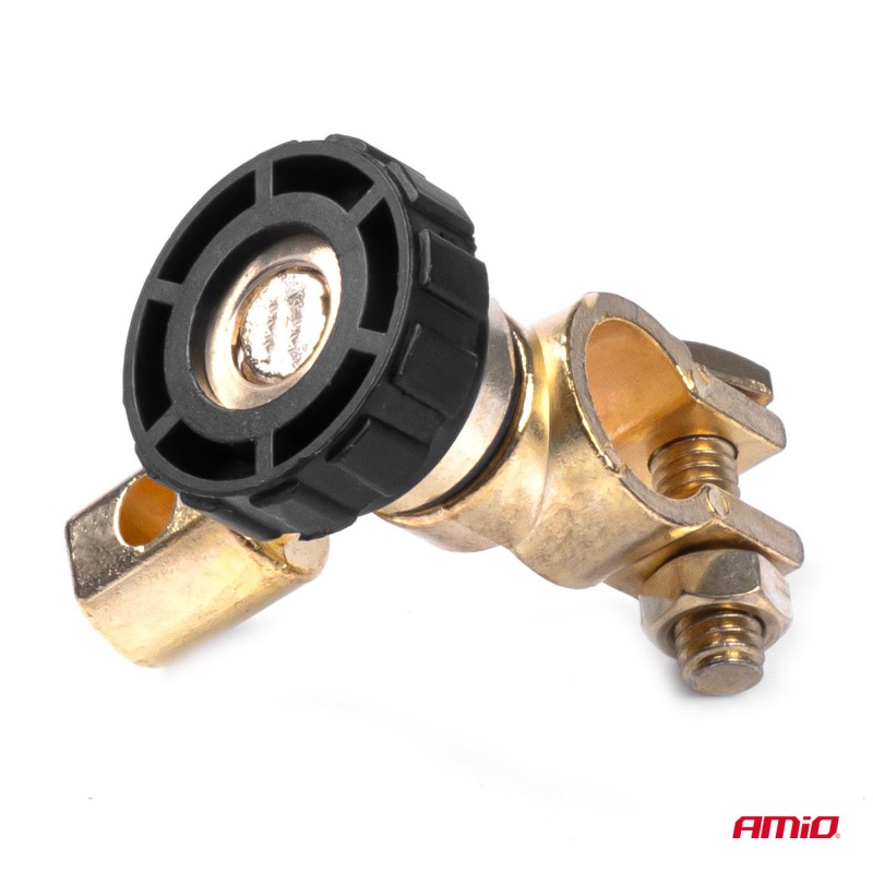 Comutator rotativ Contact General cu montaj pe borna bateriei, 12V - 24V - AVX-AM03021 - AMIO