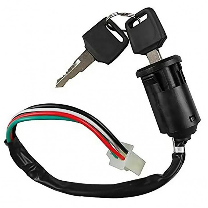 Contact Universal de pornire cu cheie pentru vehicule offroad, ATV, SSV, quad, moto sau utilaje agricole - AVX-DA6 - AVEX