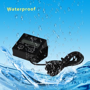 Contor orar cu afisaj LCD pentru motoarele in 2T si 4T pe benzina, ATV, Tractor, Utilaje agricole