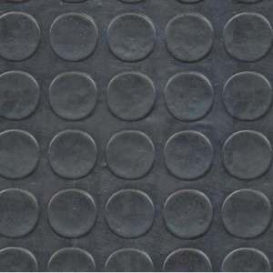 Covor Antiderapant din Cauciuc, Linoleum din Cauciuc pentru Protectie Podea Auto - model CIRCLE