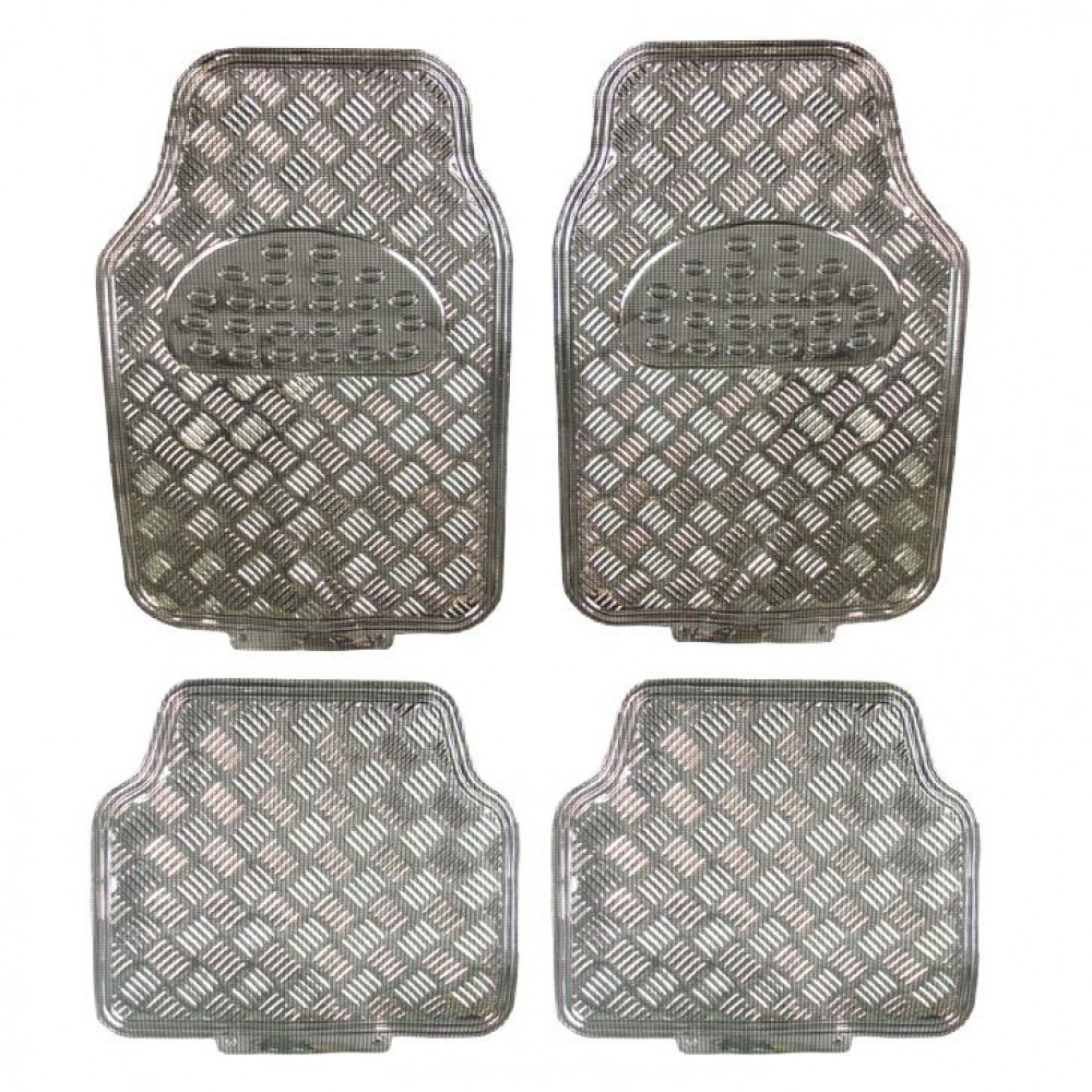 Covorase Auto Universale, model Diamond, culoare Crom Carbon - AVX-T2033 - AVEX