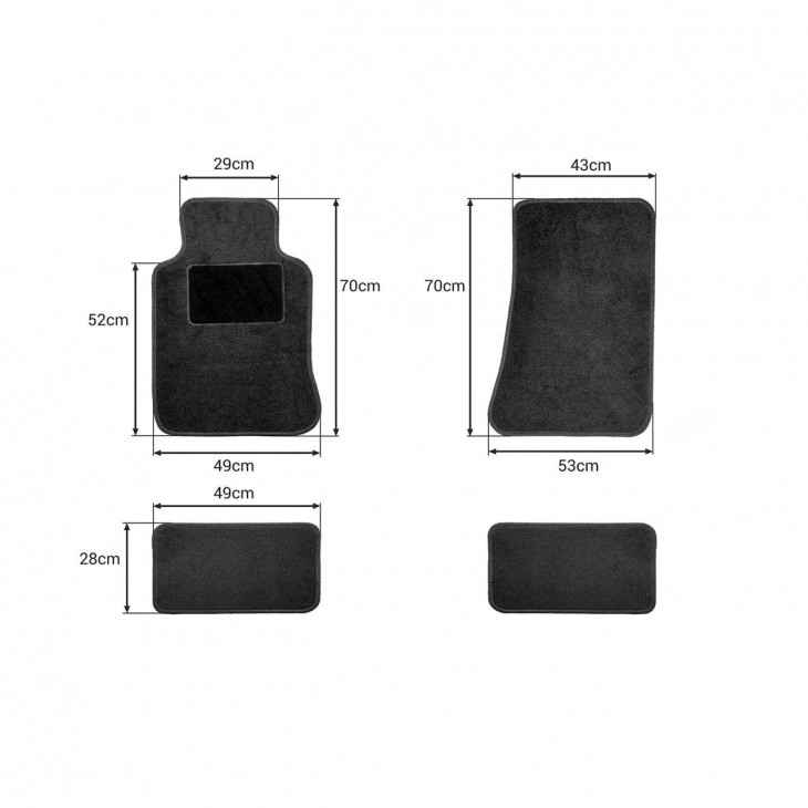 Covorase textile, universale TEX-3 - AVX-AM02129 - AMIO