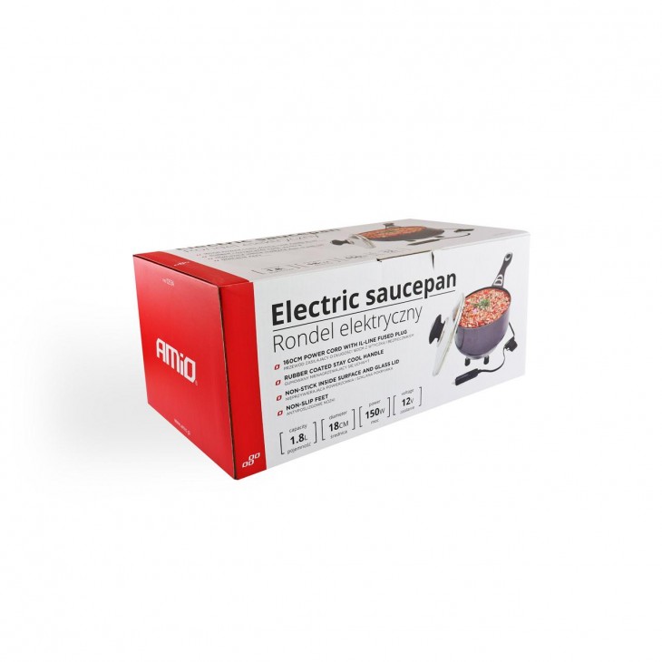 Cratita electrica cu capac pentru camion 18cm x 8cm 250W 24V - AVX-AM02535 - AMIO
