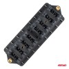 Cutie de sigurante ceramica, etansa, cu 8 socluri, 30A Max, destinatie auto, utilitare, camioane, remorci - AVX-AM03042 - AMIO