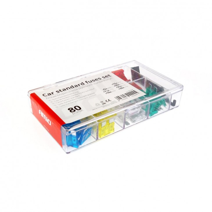 Cutie sigurante auto STANDARD 80 buc - AVX-AM02224 - AMIO