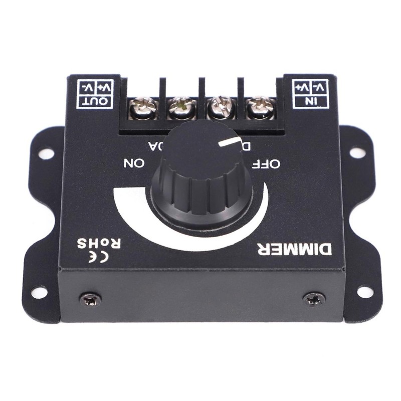 Dimmer LED cu reglaj manual, 12V - 24V, 360W - 720W, 30A - AVX-AG132C - AVEX