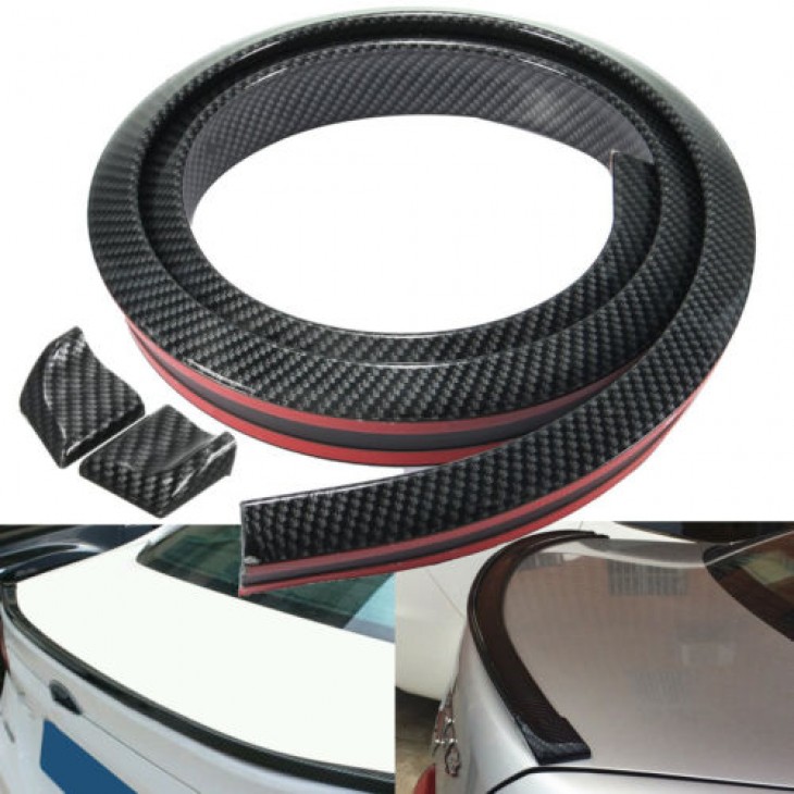 Eleron din cauciuc tip M CARBON 1,5m x 3.5cm - AVX-T241017-4 - AVEX