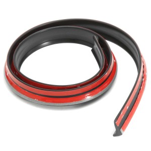 Eleron din cauciuc tip M NEGRU 1,5m x 3.5cm