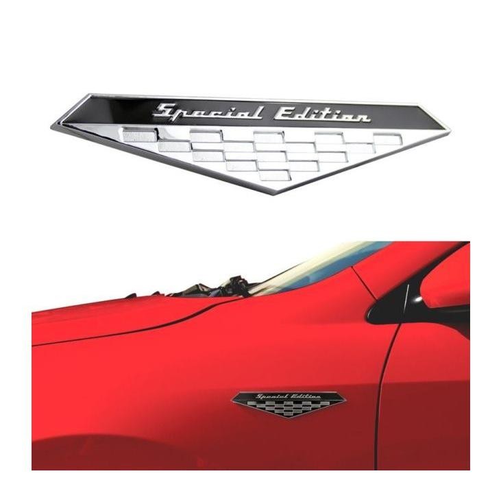 Emblema auto SPECIAL EDITION (reliefata 3D) - cu banda adeziva