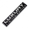 Emblema auto metalica LUXURY, reliefata 3D, dimensiune 7,5 x 1,5 cm - AVX-T140723-19 - AVEX