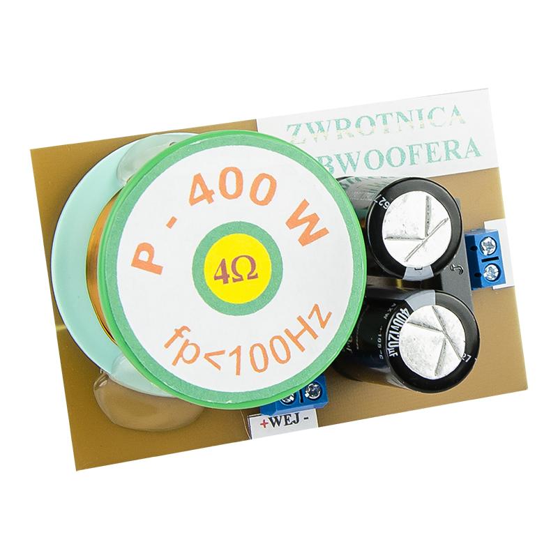 Filtru Subwoofer, crossover, 400W / 4 Ohm - AVX-BLO5935 - AVEX