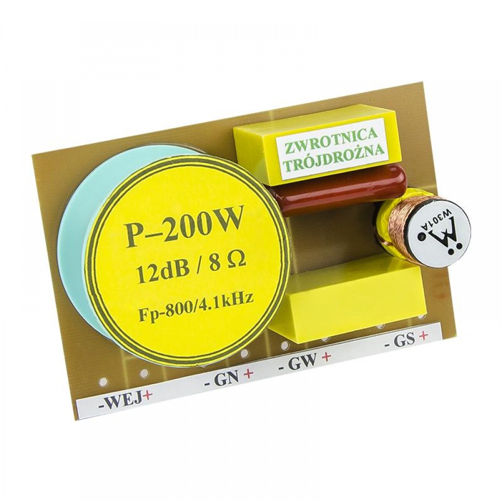 Filtru boxa, crossover cu 3 cai, 200W / 8 Ohm - AVX-BLO3650 - AVEX
