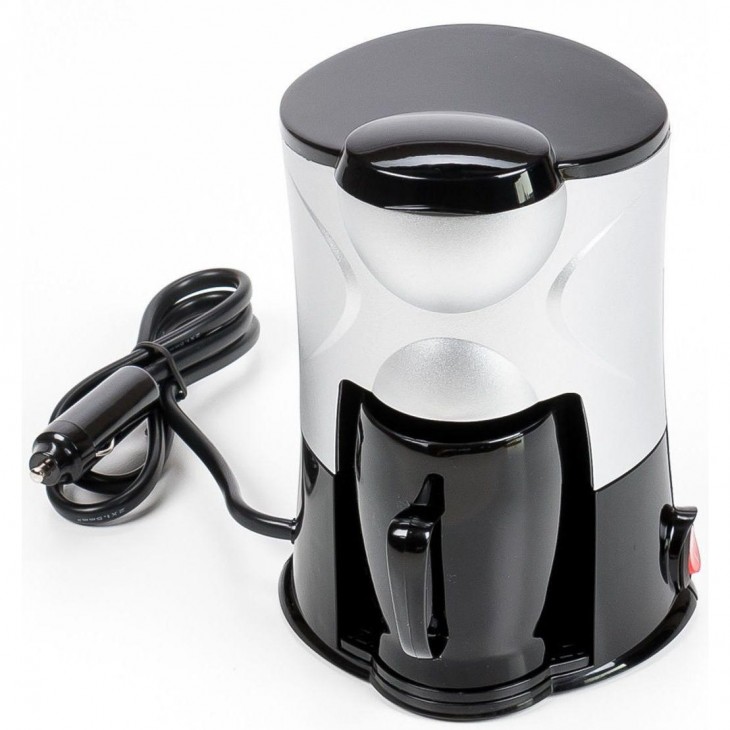 Filtru de cafea pentru autoturism, VAN, camion, alimentare 24V, 170W, 150ml - AVX-T160421-1 - AVEX