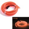 Fir Neon Auto EL Wire culoare Orange, lungime 5M, alimentare 12V, droser inclus - AVX-ELW-5M-O - AVEX