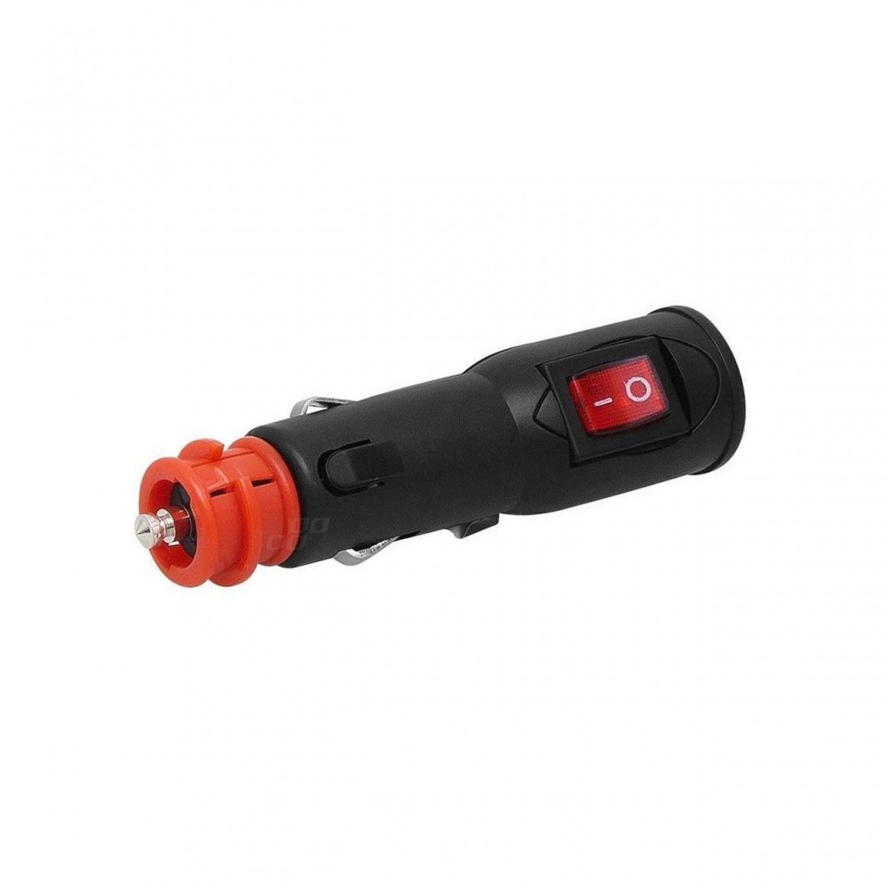 Fisa bricheta cu comutator EURO / DIN 12 / 24V - AVX-AM02051 - AMIO