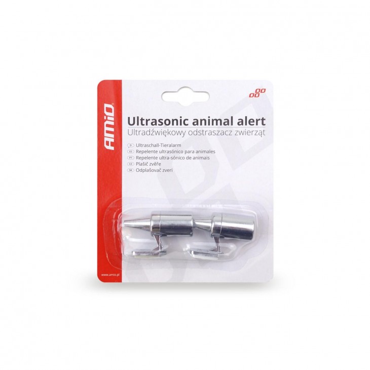 Fluier cu ultrasunete pentru indepartarea animalelor ULTRASONIC Repeller Chrome - AVX-AM02454 - AMIO
