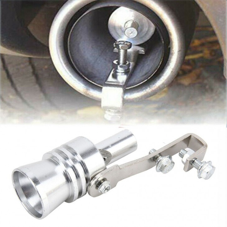 Fluier din aluminiu pentru toba marime L, compatibil cu motoare intre 2000 - 2400 cc - AVX-T1941 - AVEX