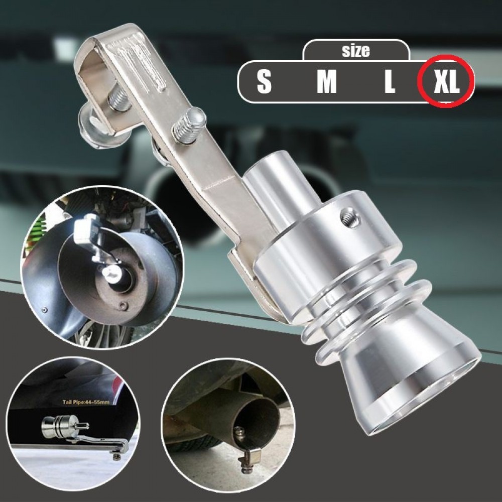 Fluier din aluminiu pentru toba marime XL, compatibil cu motoare peste 2400 cc - AVX-T1942 - AVEX